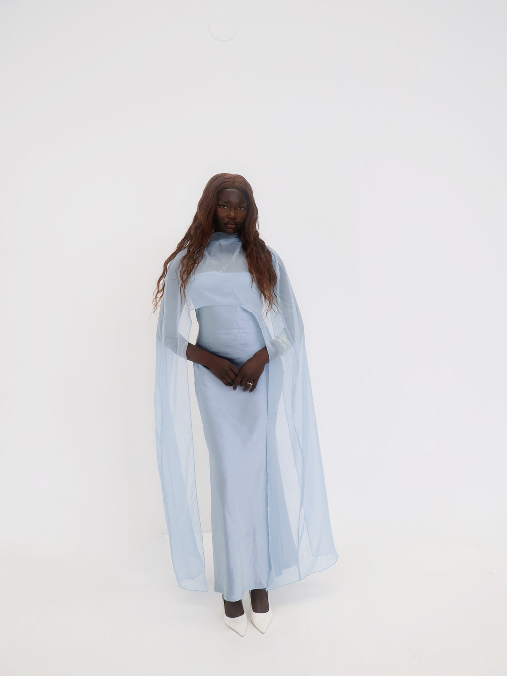 Martinne Chiffon Cape