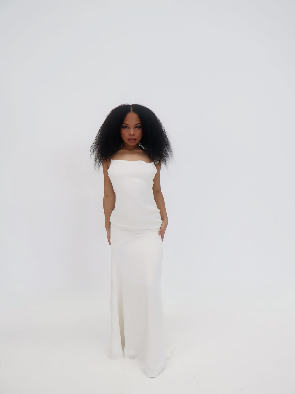 Jardin Petal Satin Gown