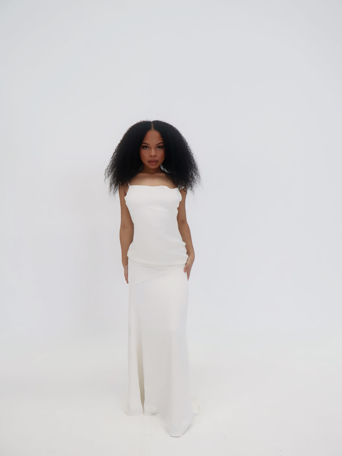 Jardin Petal Satin Gown